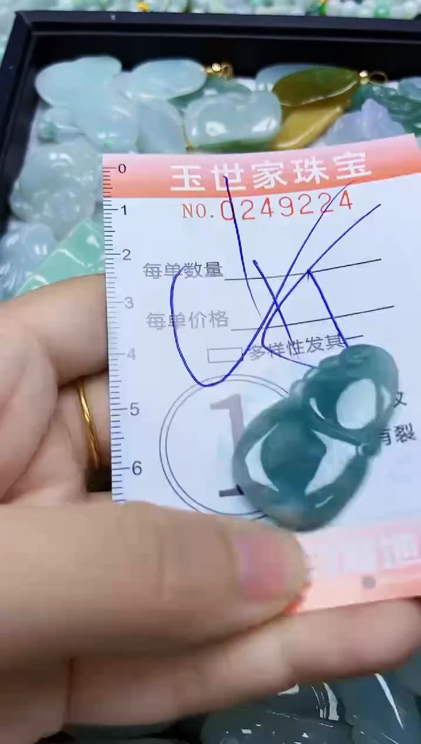 翡翠未镶嵌颈饰闪购0249224多样性发其一