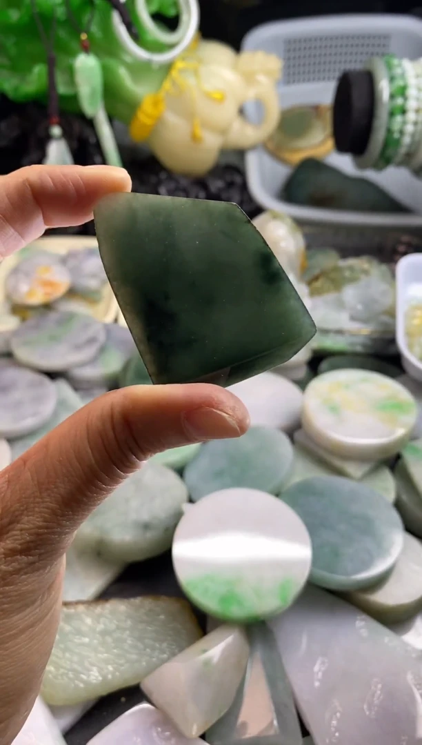 散珠翡翠翡翠A货33