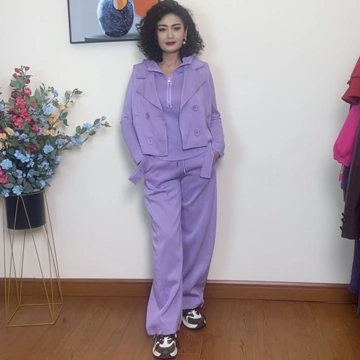 新款休闲运动套装春秋春秋