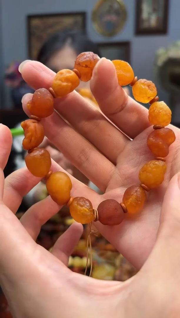 手串琥珀未镶嵌手串