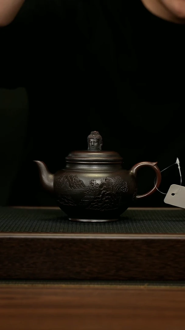 【闪购商品】紫砂茶壶宜兴原矿 手工 紫砂壶容量300CC