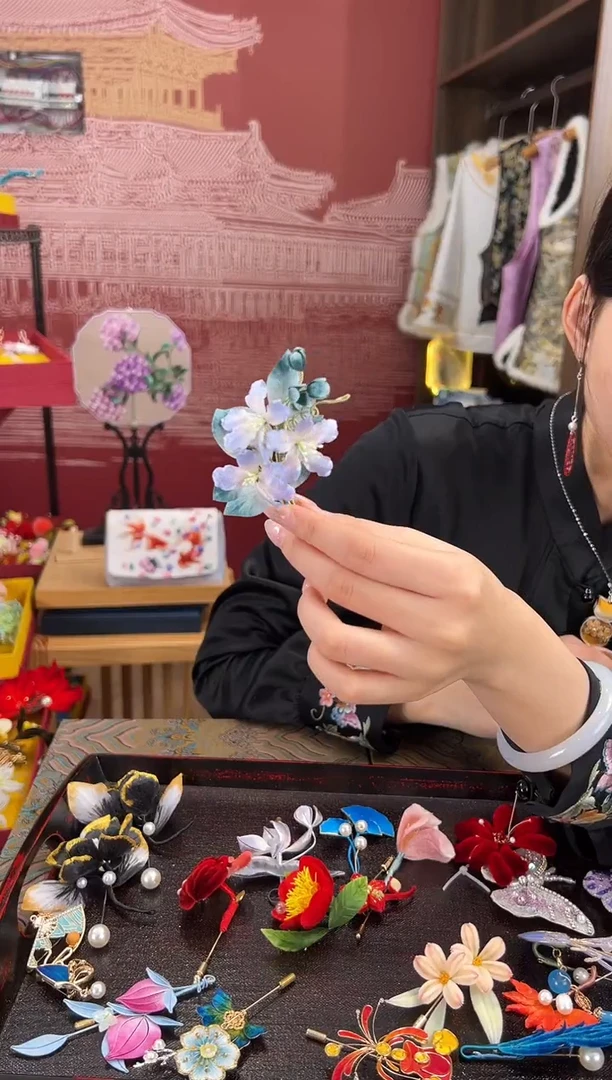 【闪购商品】刺绣苏绣世家非遗手工（胸针）