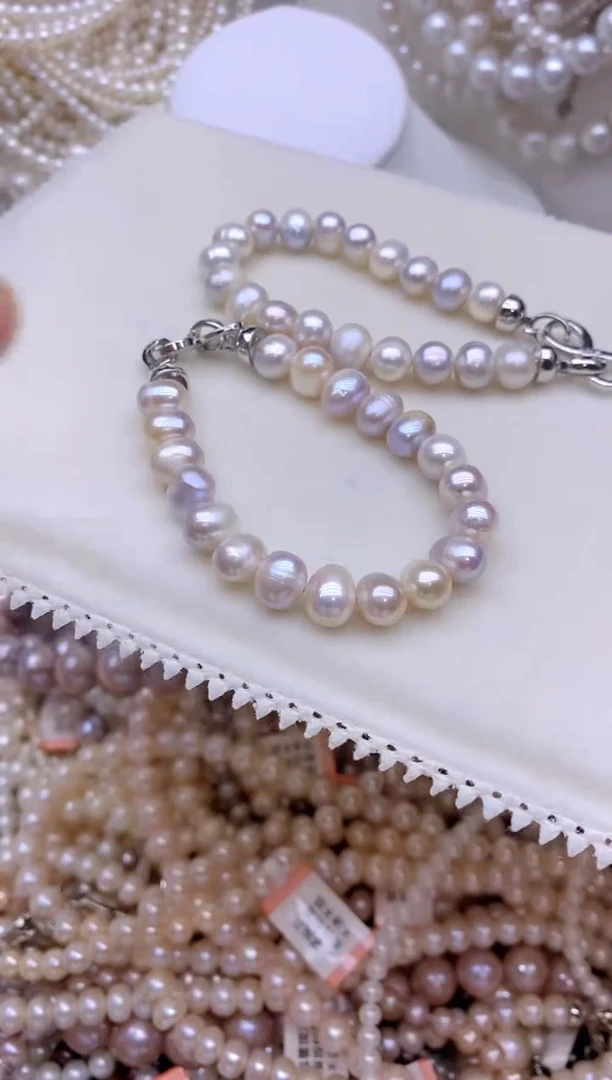 未镶嵌淡水珍珠1手链