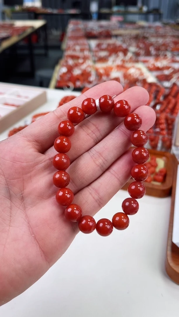 【闪购商品】南红玛瑙瓦西手串10+未镶嵌一个/条
