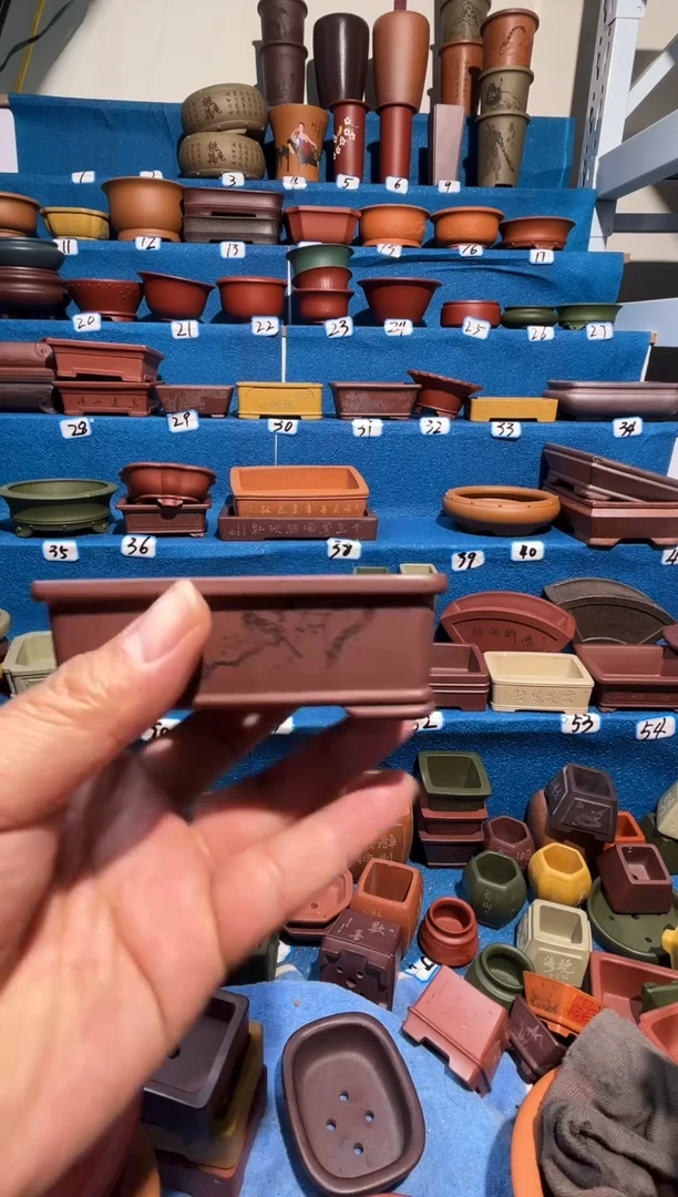 【闪购商品】紫砂紫砂花盆8.5*5*2.5