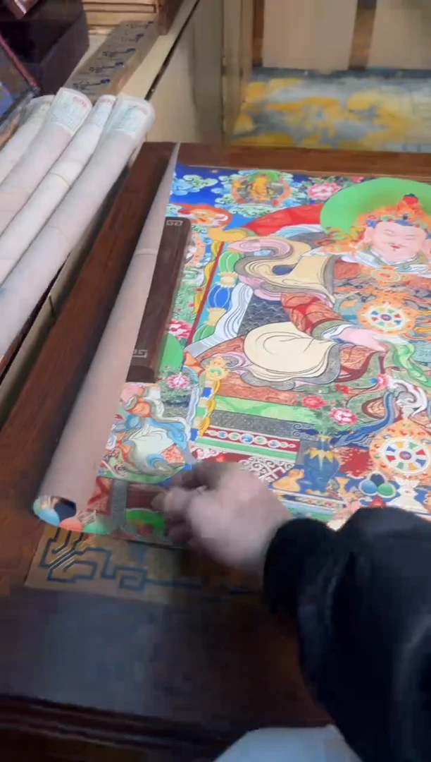 卷轴画卷轴画奥奥的唐卡