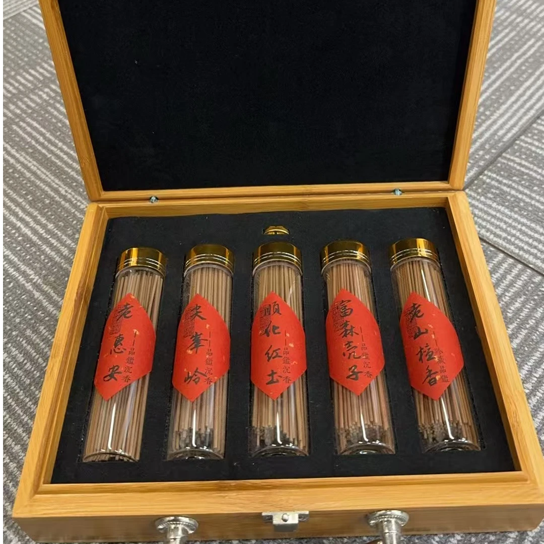 【张瀚元甄选】老山檀香线香礼盒装HBMZ41229-1尺寸约10cm*30