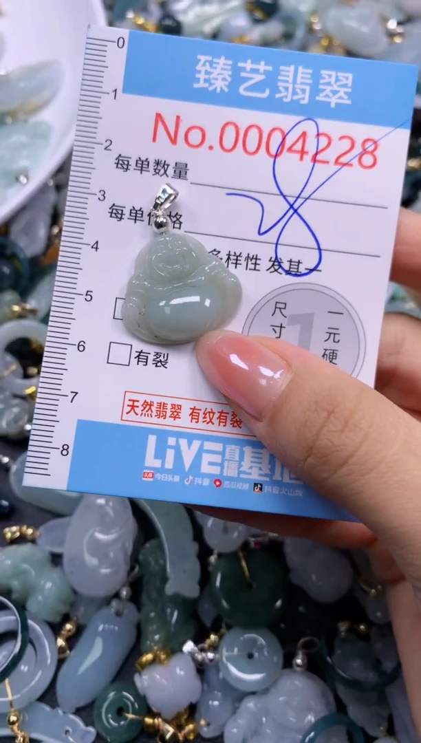 颈饰未镶嵌翡翠4228