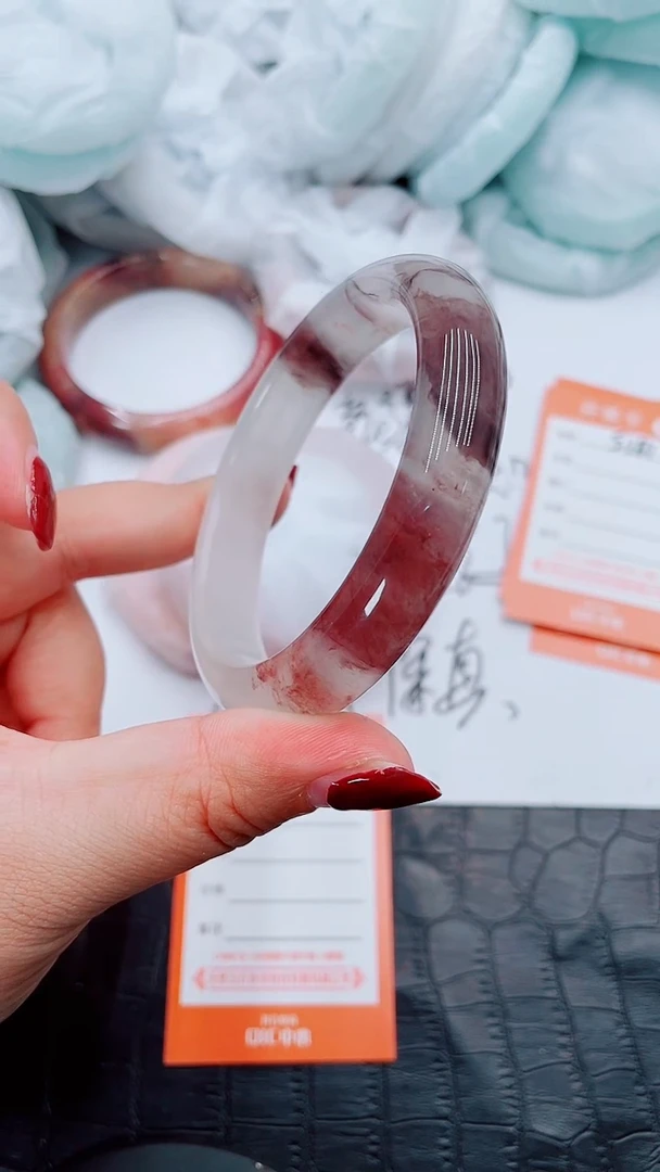 【闪购商品】石英质玉手镯未镶嵌S180-61-62