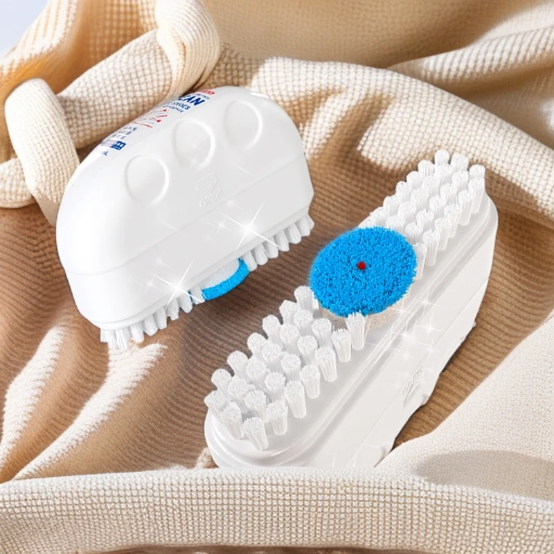 小白鞋清洁剂去污增白免水洗刷鞋神器刷洗多功能小白鞋刷家用