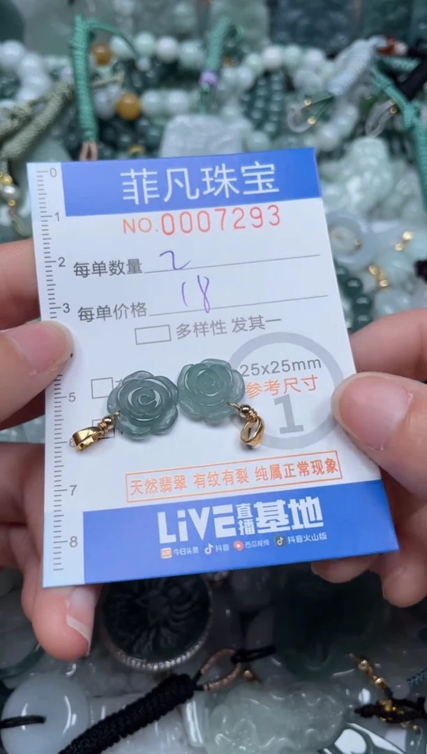 【闪购商品】翡翠颈饰未镶嵌00..7293