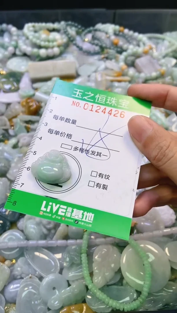 翡翠未镶嵌颈饰闪购0124426