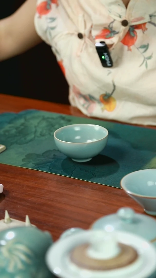 普洱杯 仿古釉鱼鳞纹 一级品