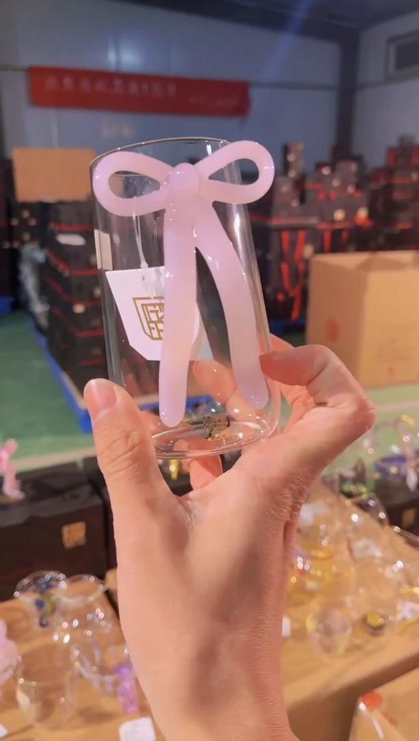 【闪购商品】中国结绿茶杯晶焱金标