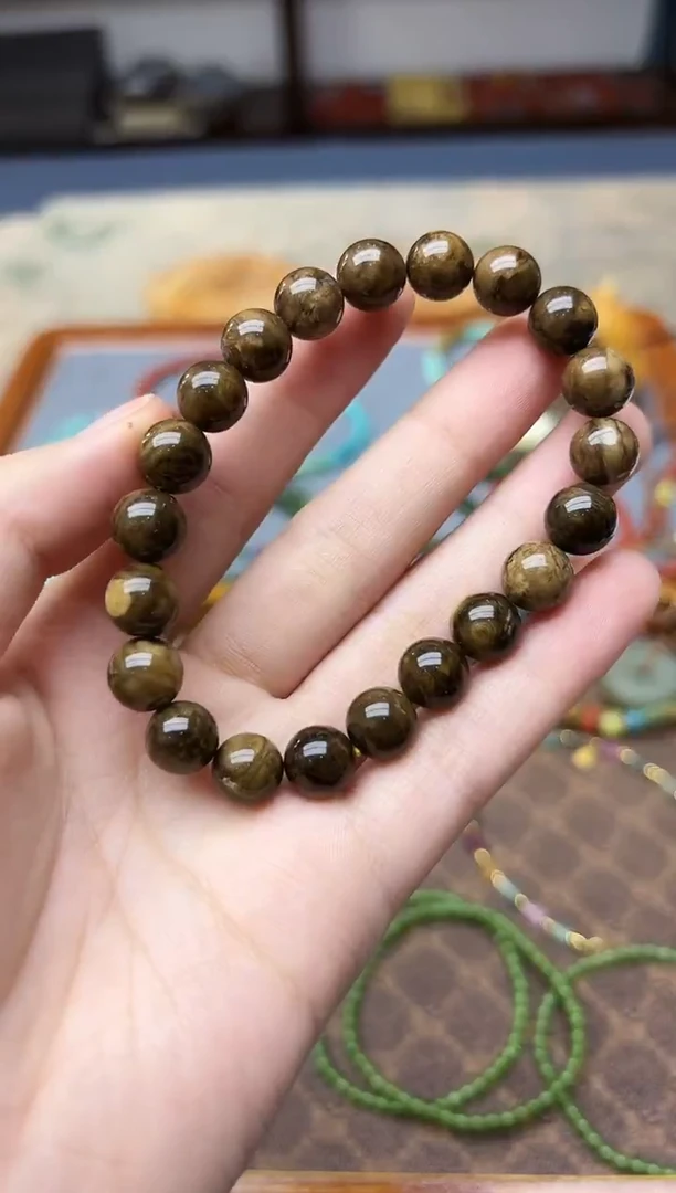 裸石蜜蜡未镶嵌蜜蜡手串9mmSAF