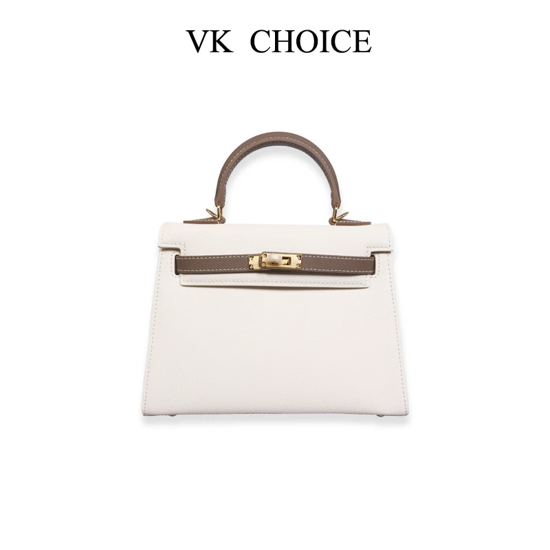 VK CHOICE春夏新品潮流ins时尚精致百搭手提斜跨单肩真皮包S1002