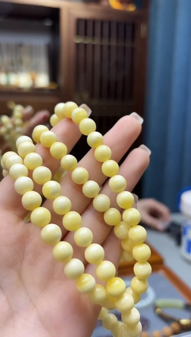 裸石蜜蜡未镶嵌蜜蜡长串YN