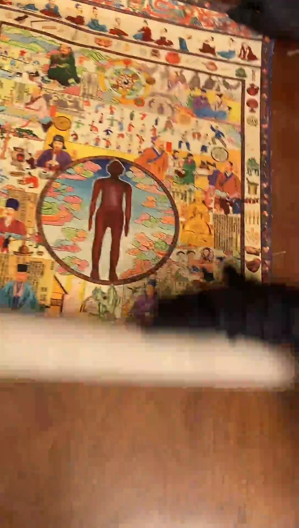 装裱画精美唐卡tk16033