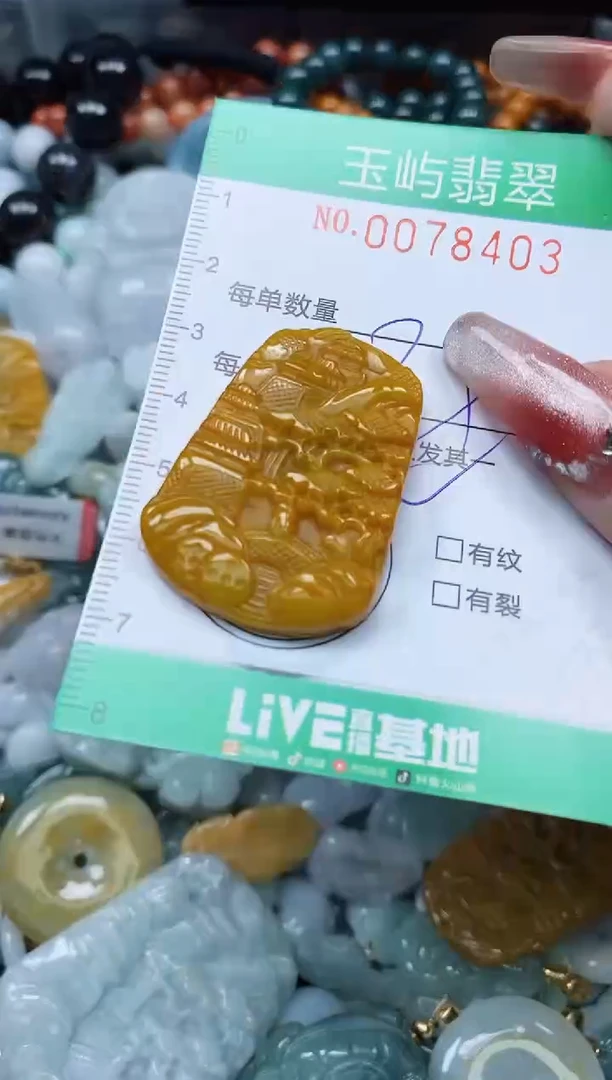 【闪购商品】翡翠颈饰未镶嵌闪购0078403多样性发其一