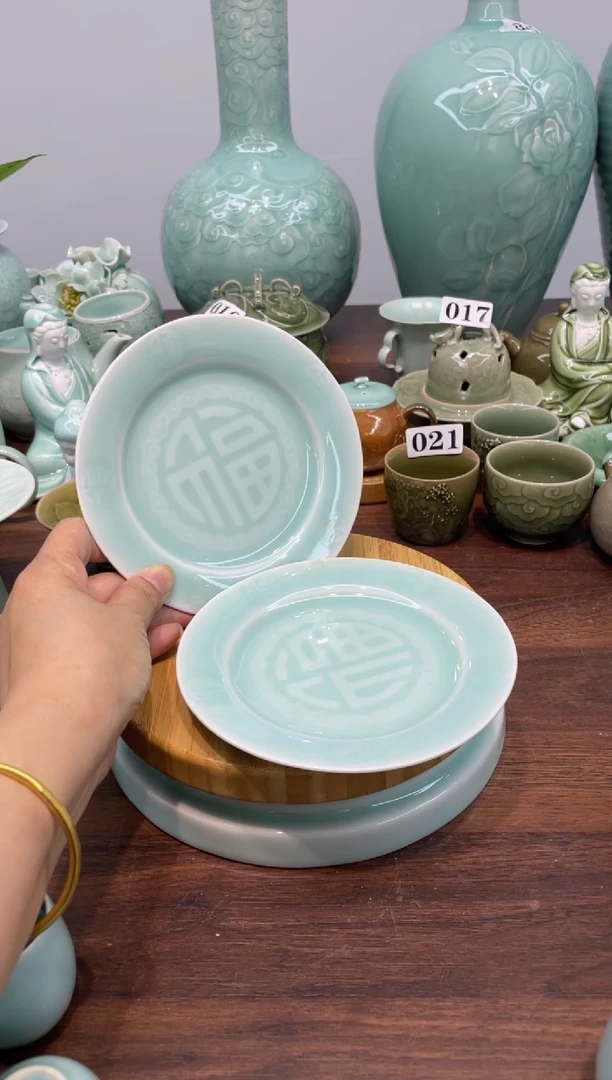 微瑕特价青瓷 慧语瓷坊