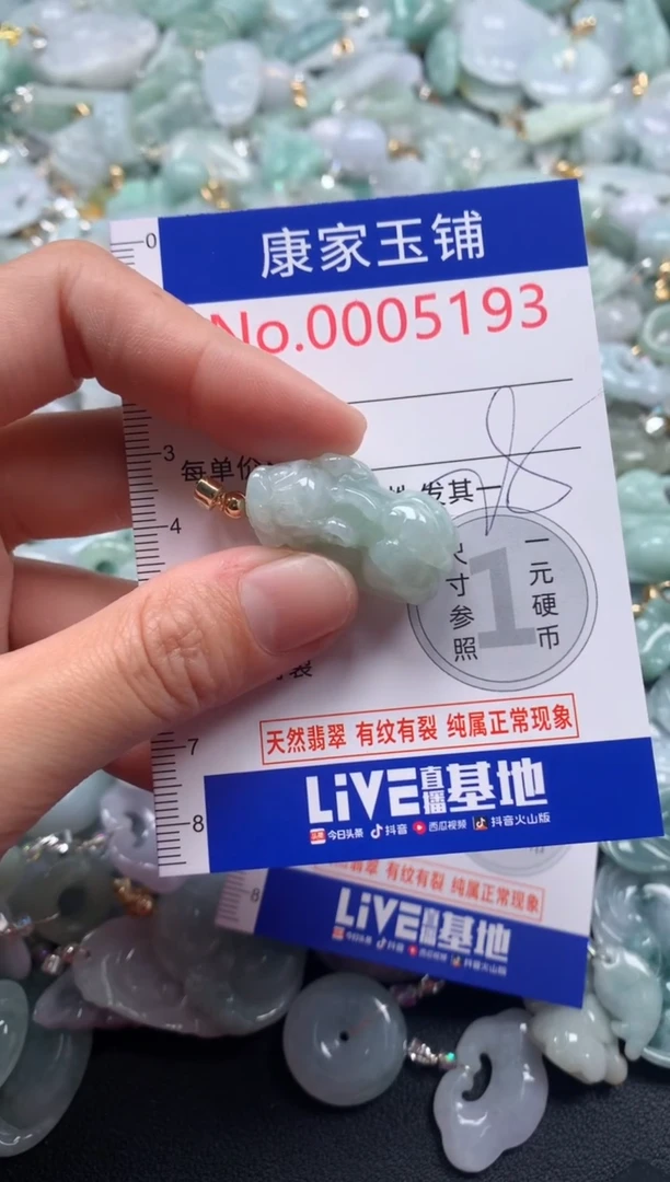 颈饰未镶嵌翡翠5193