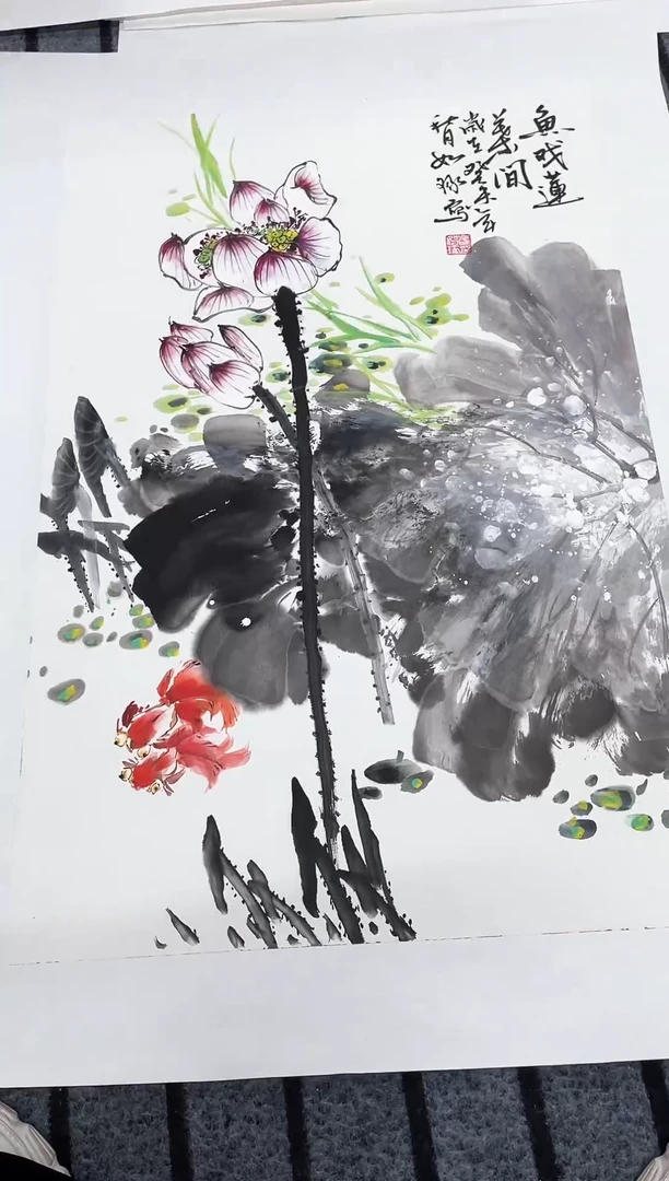 精品国画花鸟作品