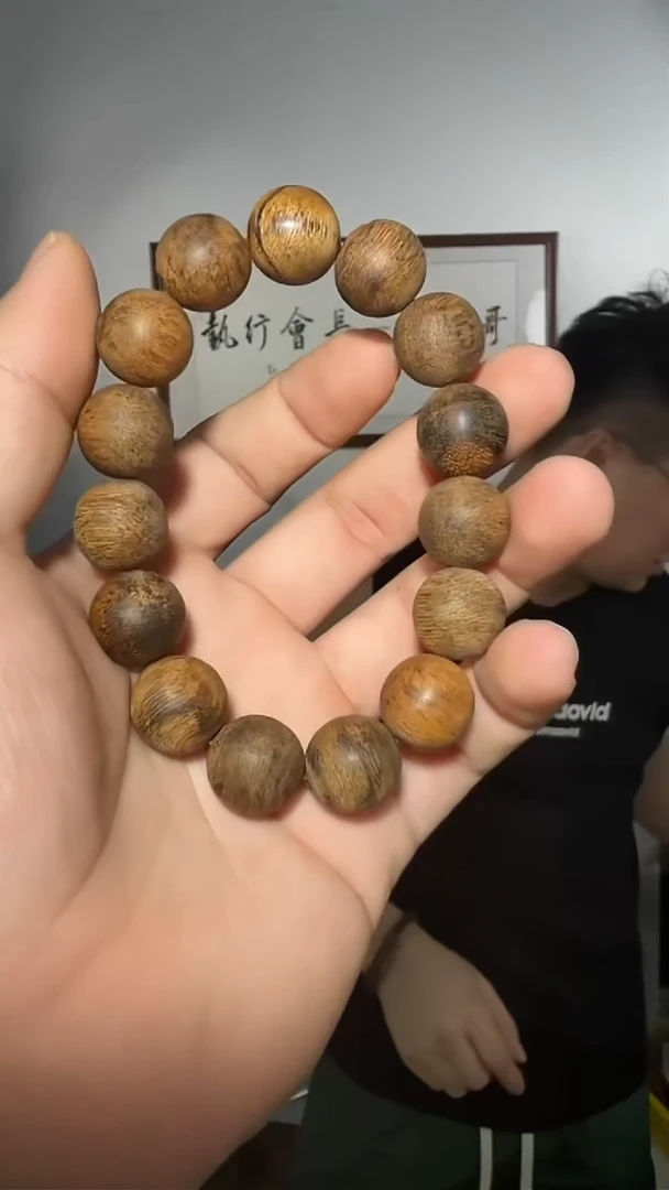 沉香手串73号单圈1.6多样性发一