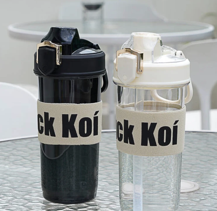 大容量双饮耐高温夏天运动水杯高颜值水杯