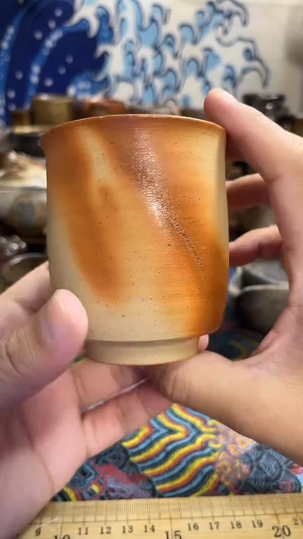 绯鞠杯日式备前烧茶具茶周边