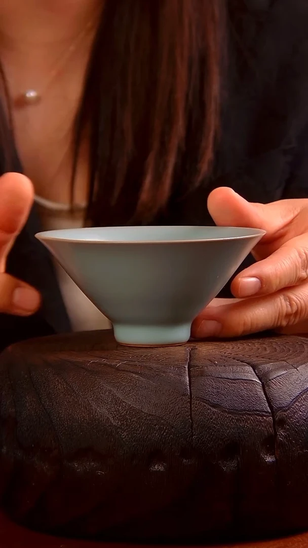 瓷片097刘 斗笠杯...........