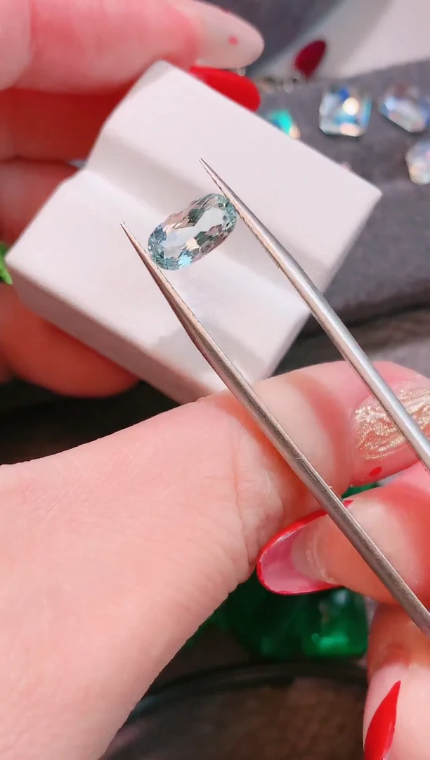 裸石海蓝宝石1.68ct