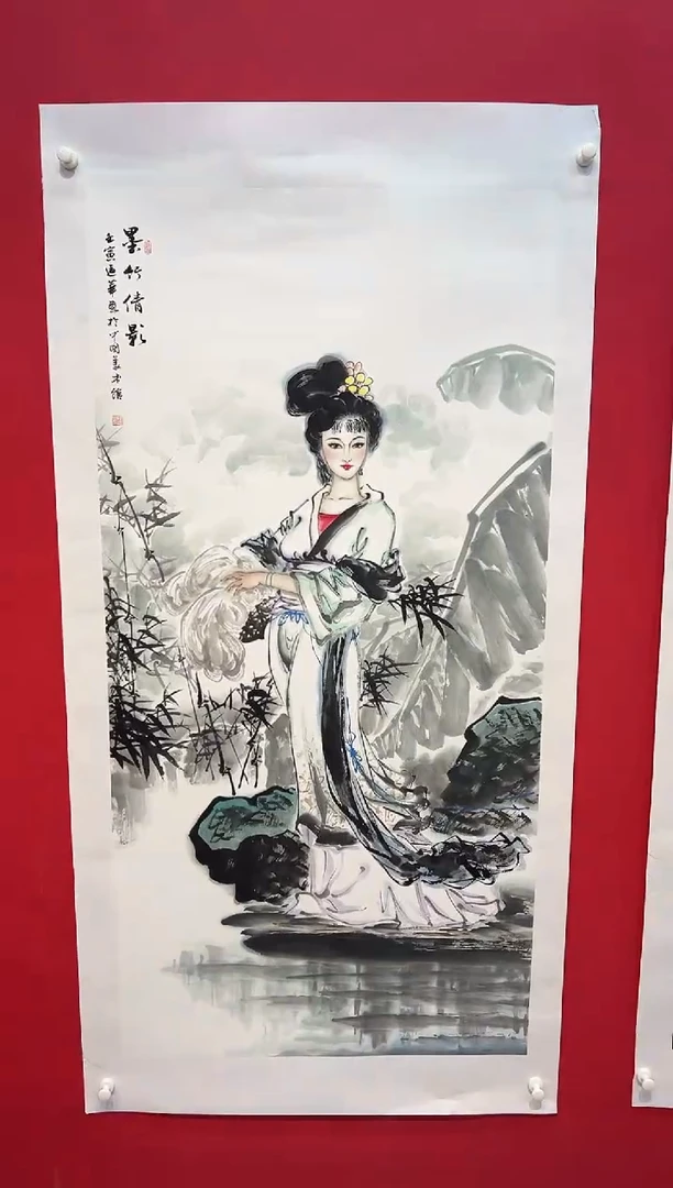 国画画家陆远华纯手绘原作