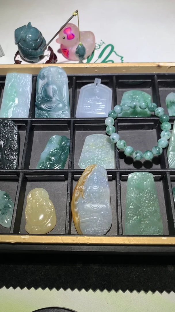 未镶嵌定制翡翠厉***~-毛货不退不换-