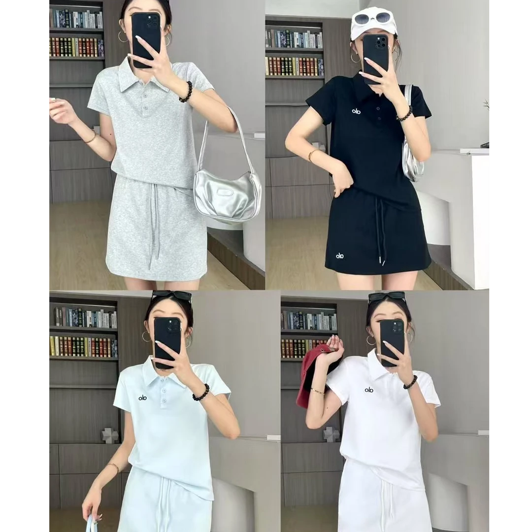 【墨臻精选】2025年时尚纯色幂式穿搭港风休闲运动套装8395