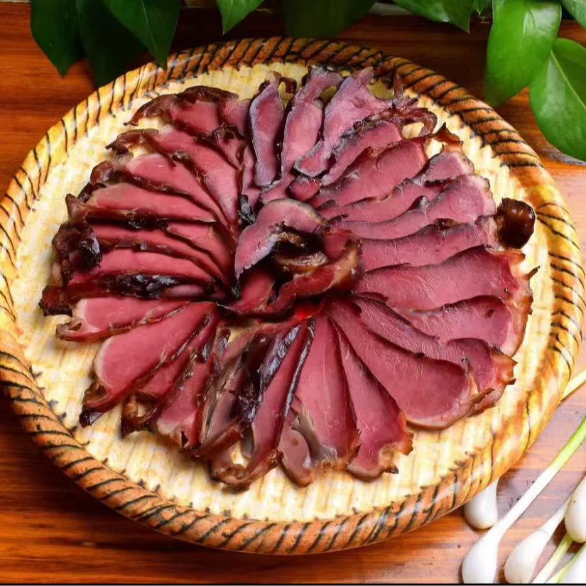 【腊猪心】烟熏腊猪心 柴火烟熏 熏干熏透CG