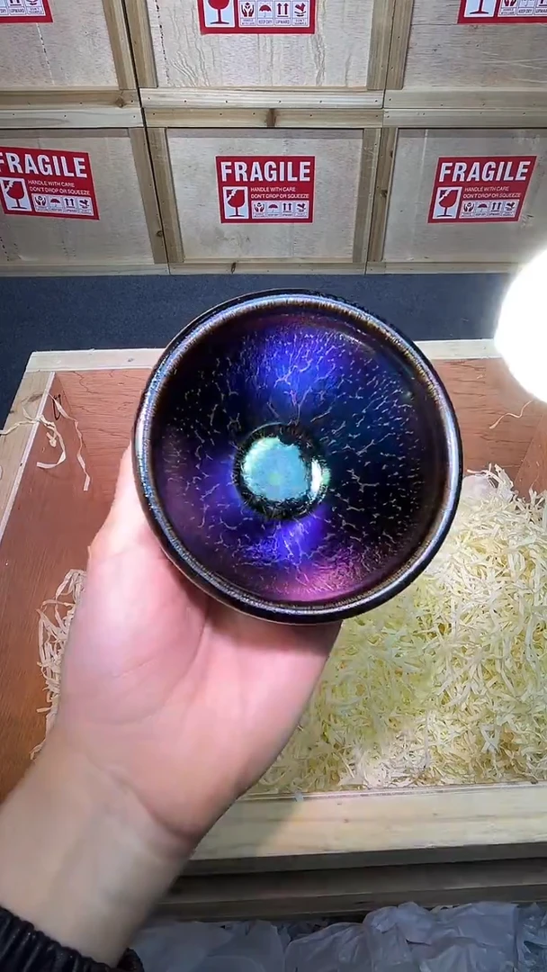 茶盏茶盏主人杯蓝色妖姬