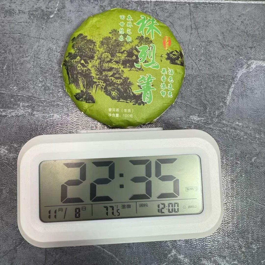 2025年 株烈箐 春茶100g 普洱生茶 王凤强 带同款试喝装