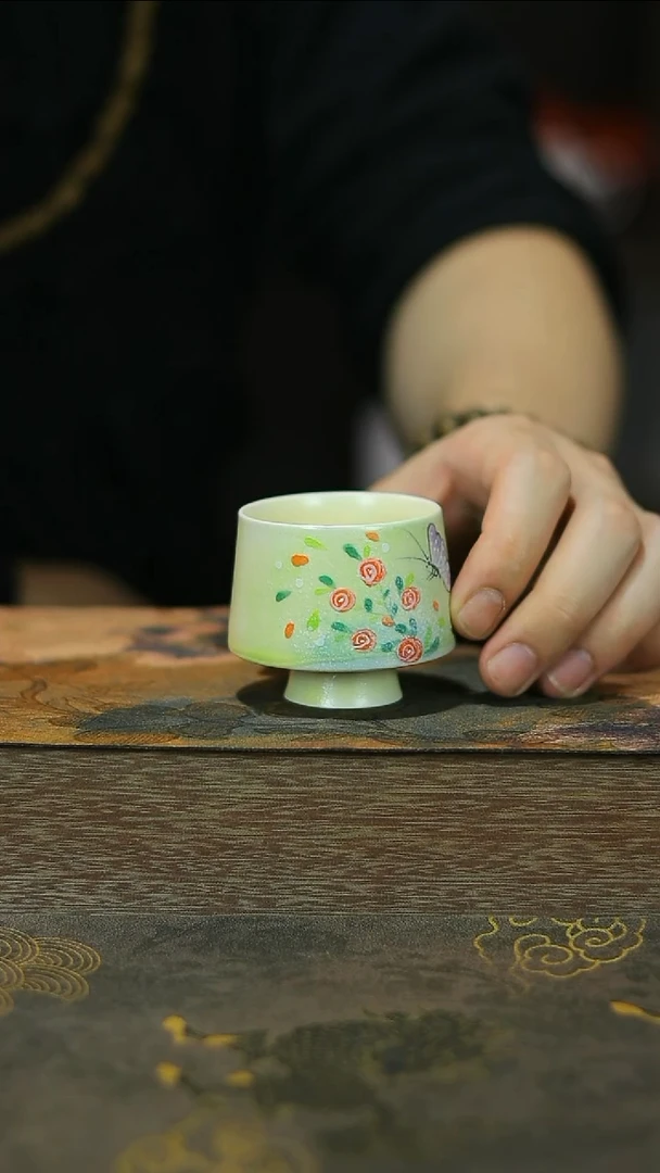 16墨岩堂茶器高货瓷器@@@