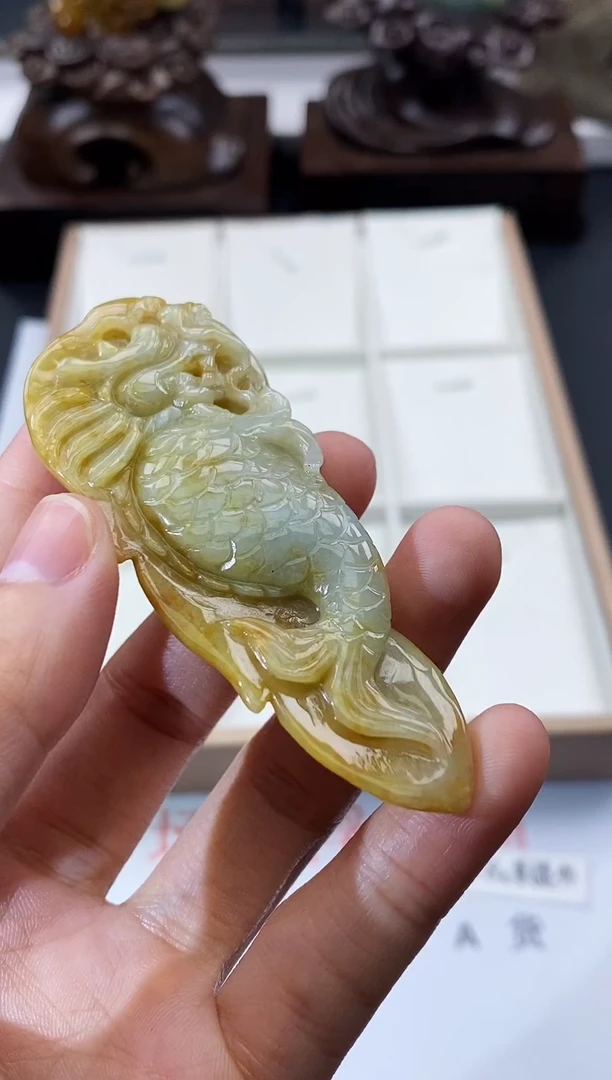 颈饰未镶嵌翡翠天然缅甸A货翡翠