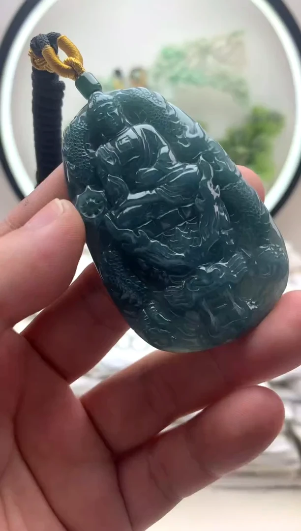 颈饰未镶嵌翡翠阿弥陀佛