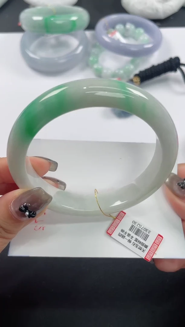 未镶嵌手镯翡翠基地发货H8857 58+