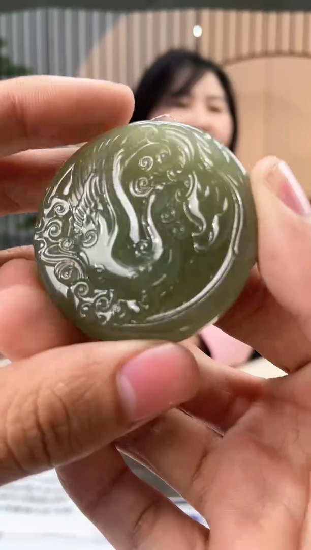 【闪购商品】定制和田玉和田玉（多样性拍一发一带证）180162