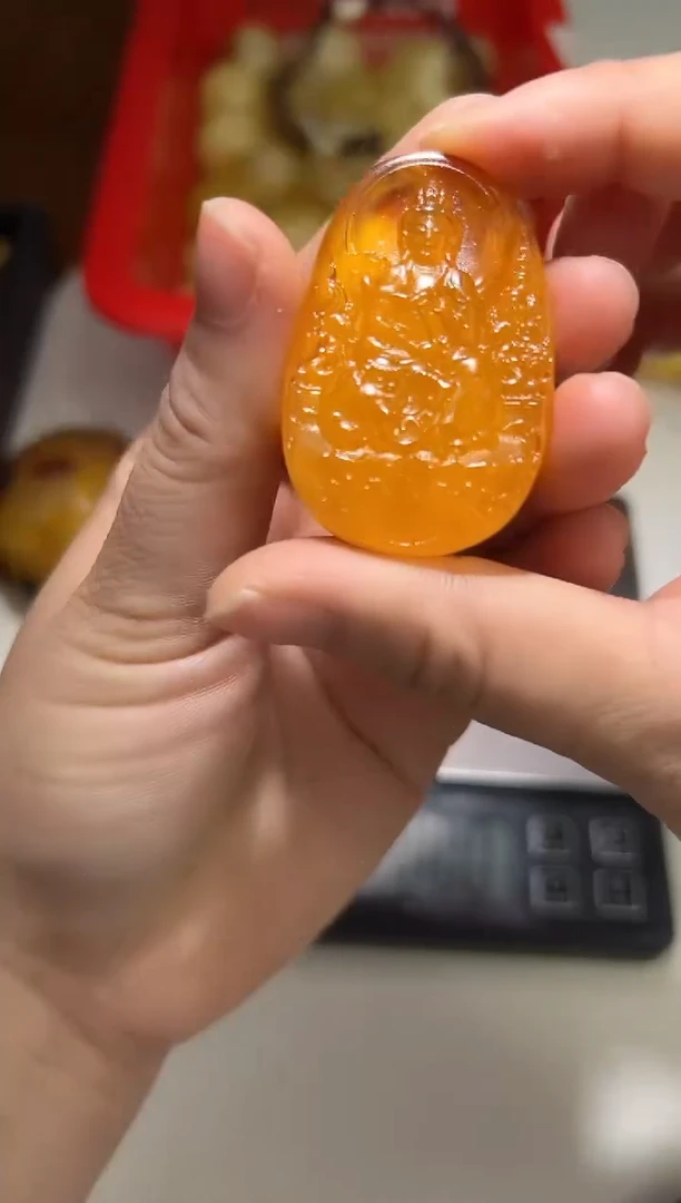 裸石琥珀未镶嵌琥珀蜜蜡吊坠