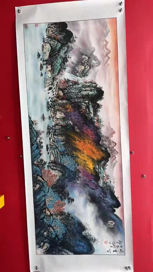 国画娄渊波-国画作品-A32