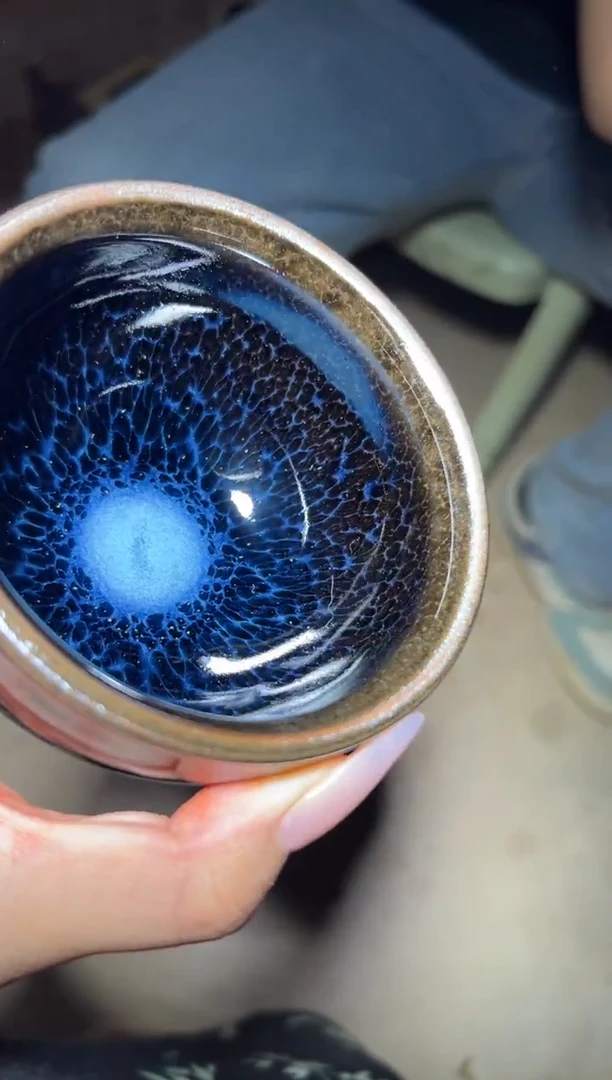 现场开窑建盏主人杯6