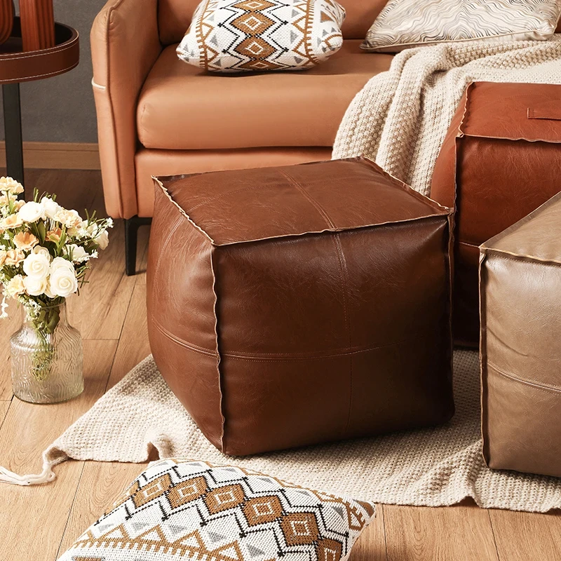 轻奢款二合一收纳皮质懒人神器大容量方便整理收纳客厅衣物防尘袋