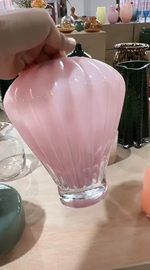 【闪购商品】玻璃粉色热气球