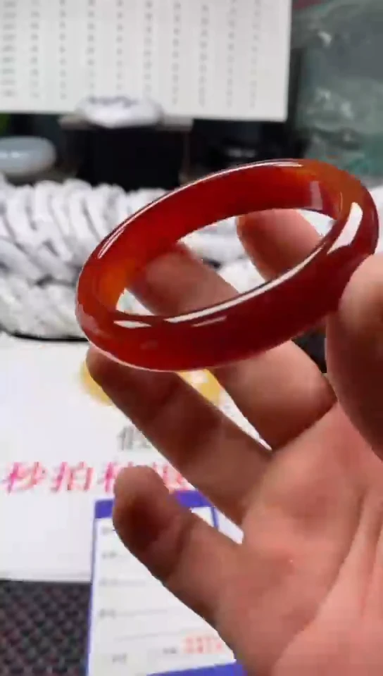 【闪购商品】玛瑙/玉髓手镯未镶嵌368-54多样性发货看清圈口下单