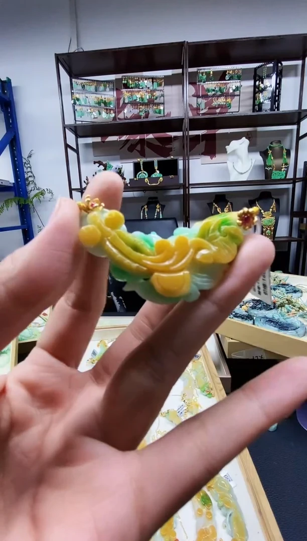 颈饰未镶嵌翡翠翡翠吊坠
