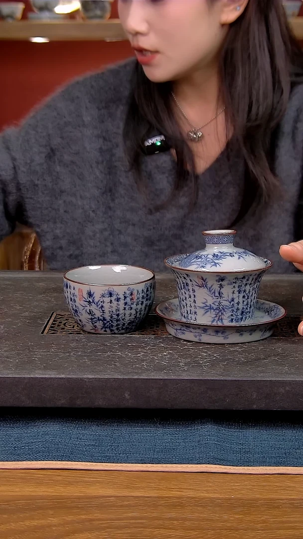 简装家用款2件套 老陶泥开片纹陶瓷茶具